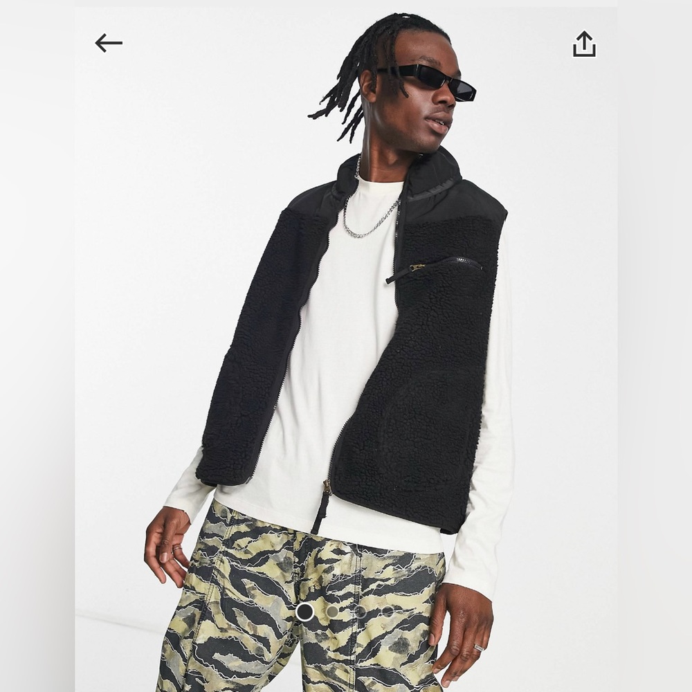 Stan Ray Fleece layer vest Medium